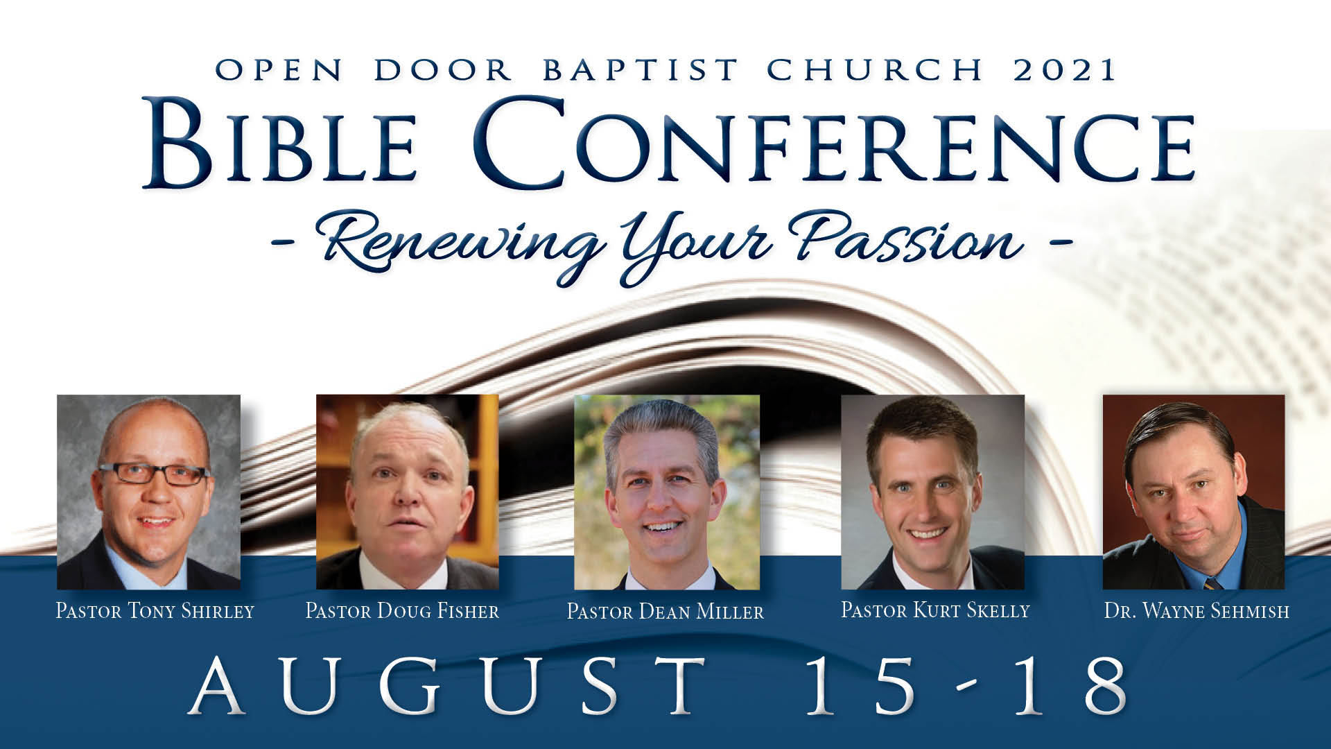 2021 Bible Conference slide